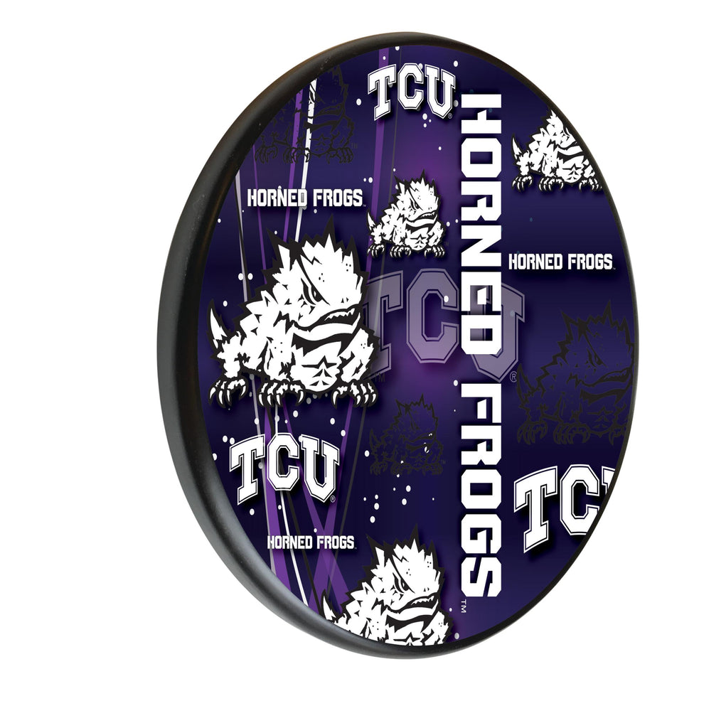 Tcu Digitally Printed Wood Sign