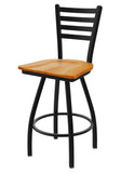 Xl 410 Jackie Swivel Stool Medium Oak