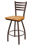 Xl 410 Jackie Swivel Stool Medium Oak