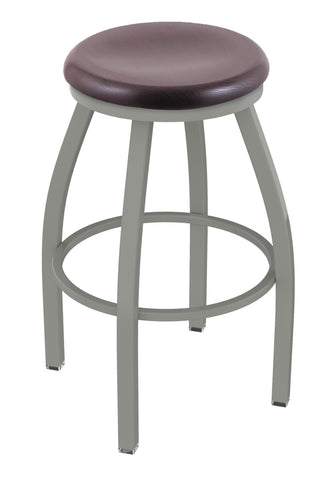 Xl 802 Misha Swivel Stool Dark Cherry Oak