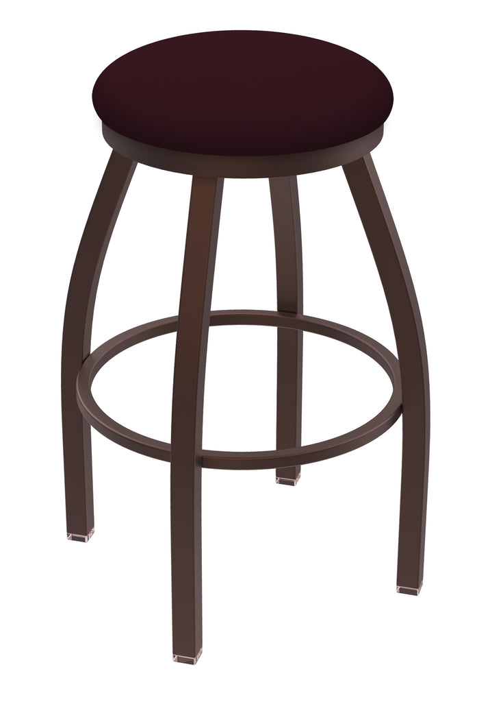 Xl 802 Misha Swivel Stool Canter Bordeaux