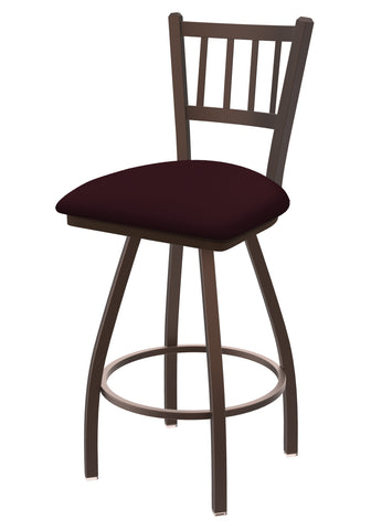 Xl 810 Contessa Swivel Stool Canter Bordeaux