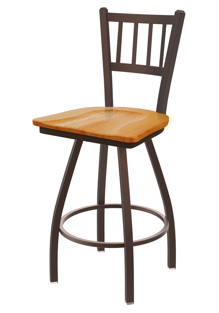 Xl 810 Contessa Swivel Stool Medium Oak