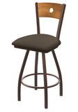 Xl 830 Voltaire Swivel Stool Canter Earth